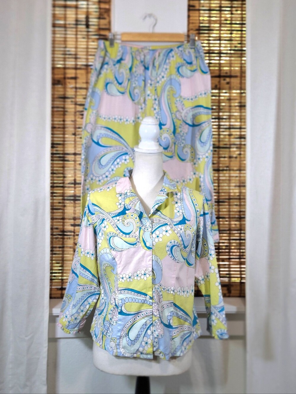 🌸 Pine Cone Hill Fine Linens 2-Piece Pajama Set – Size XS 🌸